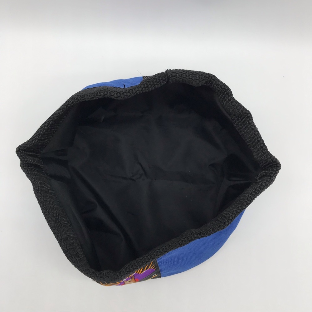 Outward Hound Pet Travel Gear Port-A-Bowl Portable Pet Bowl Blue Black Vintage - Picture 9 of 11